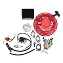 Service Kit fits Honda GX340, GX390 with Carburetor, Recoil, Ignition Coil, Spark Plug, Air Filter-1