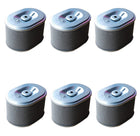 Filtro de aire compatible con Honda (paquete de 6) GX120, GX140, GX160, GX200 OEM 17210-ZE1-822, 17211-ZE1-000; Briggs &amp; Stratton XR950