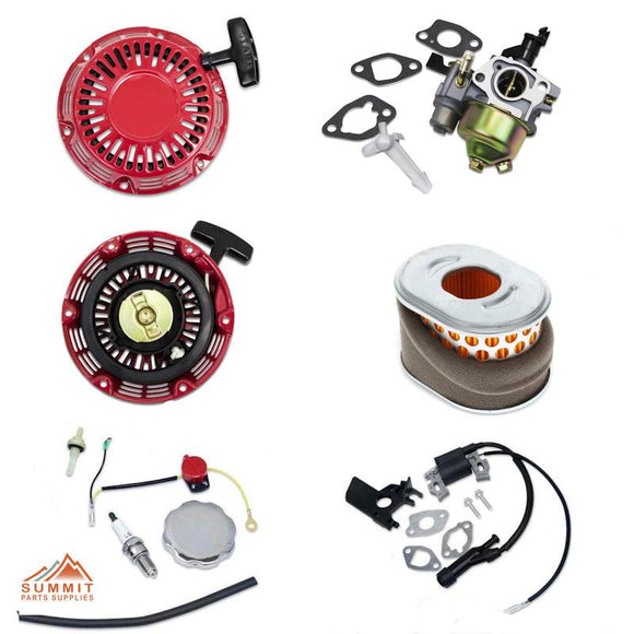 Service Kit fits Loncin G200-B5, G200F Recoil, Carburetor, Ignition Coil, Air & Fuel Filter