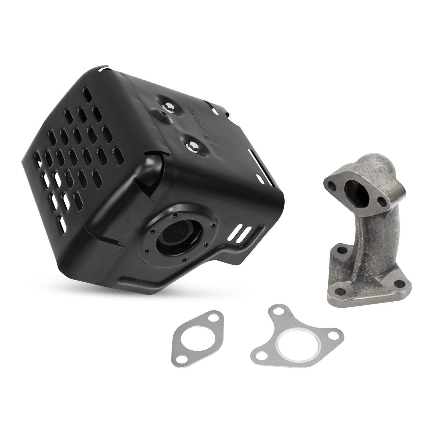 Muffler Assembly with Exhaust Manifold fits Loncin G270F