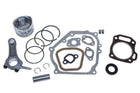 Piston Kit with Connecting Rod, Gasket Kit fits Honda GX200 6.5HP